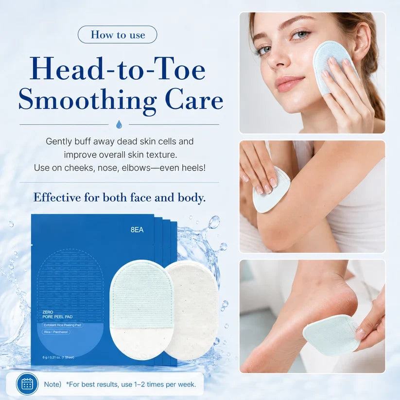 🔥Body Exfoliating Scrub Pads For Bumpy Flaky Skin