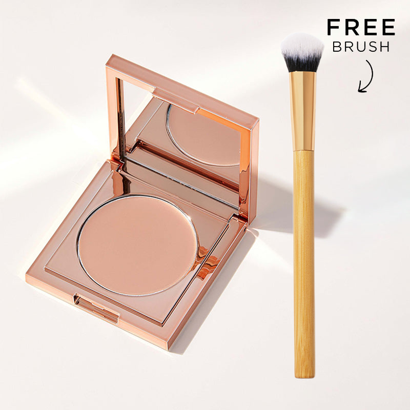 Colored Clay Undereye Corrector with Brush FREE !